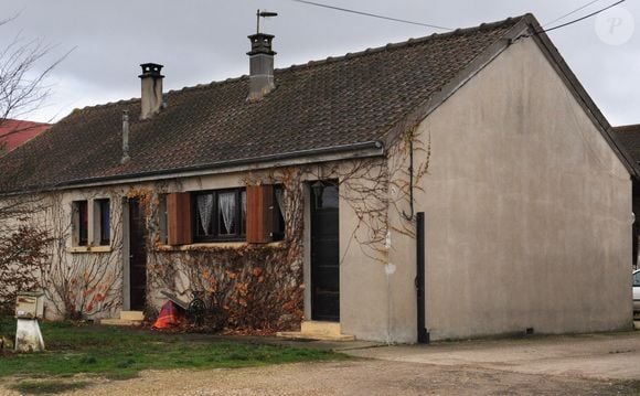 Vue de la maison de Michel H où Jean-Pierre Treiber a été caché du 10 octobre au 8 novembre à Ecrennes, Seine et Marne, France, 23 novembre 2009. Photo Mousse/ABACAPRESS.COM