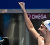 Le nageur, installé aux États-Unis depuis 2020, a mené de front études exigeantes et carrière sportive.

Léon Marchand remporte le 200 mètres 4 nages au 22ème Championnat du monde de Natation à Singapour. C'est son 6ème titre de champion du monde.

Psnews/Bestimage