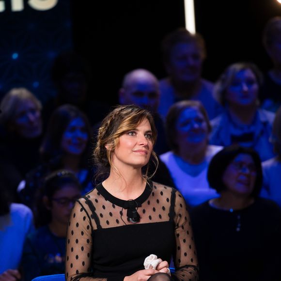 Exclusif - Laëtitia Milot - Enregistrement de l'émission "La Boîte à secrets 3" à Paris, présentée par F.Bollaert, et qui sera diffusée le 7 février sur France 3. Le 22 janvier 2020 © Tiziano Da Silva / Bestimage