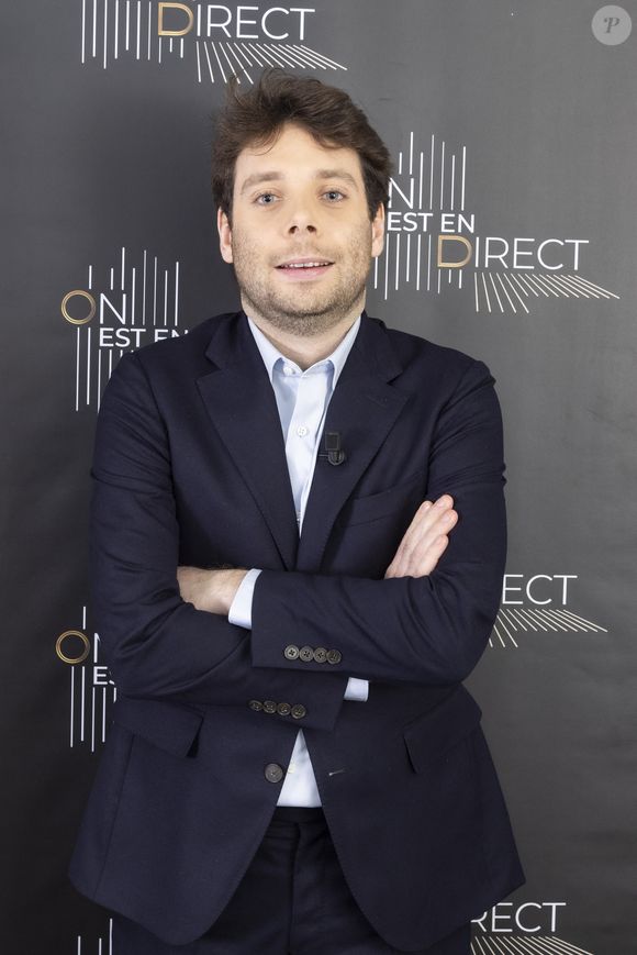 Exclusif - Benjamin Duhamel - Backstage de l'enregistrement de l'émission "On Est En Direct (OEED)", présentée par L.Ruquier et L.Salamé, et diffusée en direct le 2 avril sur France 2
© Jack Tribeca / Bestimage