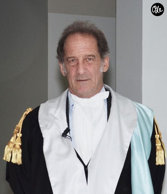 L'acteur français Vincent Lindon reçoit le prix du Master honorifique Arts de la narration à Milan, Italie, le 10 février 2025. © Nick Zonna/IPA via ZUMA Press/Bestimage