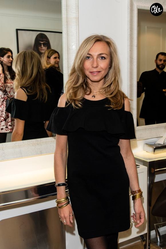 Exclusif - Amélie Etasse - Soirée d'inauguration de la Boutique "Lucie Saint Clair Elysée" au 5 Rue des Saussaies, 75008 à Paris le 15 avril 2019. © Pierre Perusseau/Bestimage