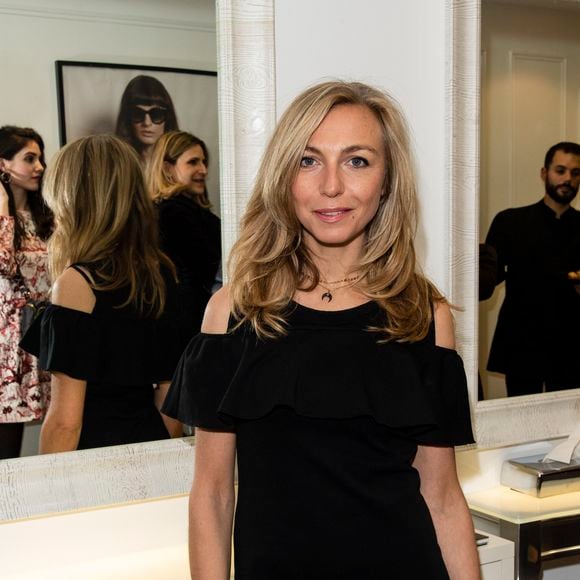 Exclusif - Amélie Etasse - Soirée d'inauguration de la Boutique "Lucie Saint Clair Elysée" au 5 Rue des Saussaies, 75008 à Paris le 15 avril 2019. © Pierre Perusseau/Bestimage
