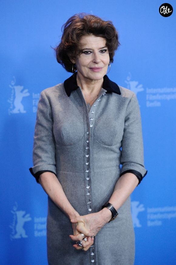 Fanny Ardant lors du 68e Festival international du film de Berlin (Berlinale) à Berlin, Allemagne, le 18 février 2018. Photo Aurore Marechal/ABACAPRESS.COM