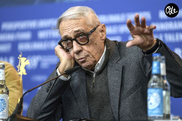 André Téchiné - Conférence de presse du film "L'adieu à la nuit" lors du 69e Festival International du Film de Berlin, La Berlinale, à Berlin, Allemagne, le 12 février 2019.