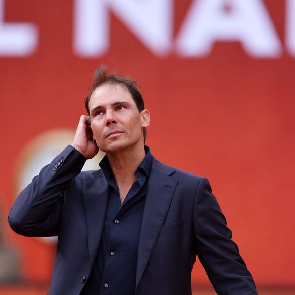 Rafael Nadal - Hommage à Rafael Nadal lors des internationaux de France de tennis à Rolnd Garros le 25 mai 2025.

© Dominique Jacovides / Cyril Moreau / Bestimage