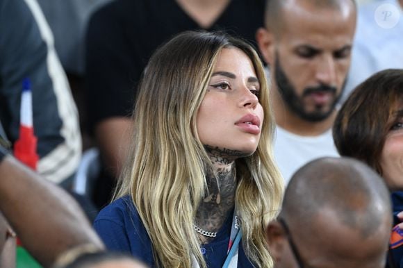 Zoe Cristofoli ( compagne de Theo Hernandez) - Femmes et compagnes des joueurs lors du match "France - Tunisie" (0-1) lors de la Coupe du Monde 2022 au Qatar (FIFA World Cup Qatar 2022) le 30 novembre 2022.
© Philippe Perusseau / Bestimage