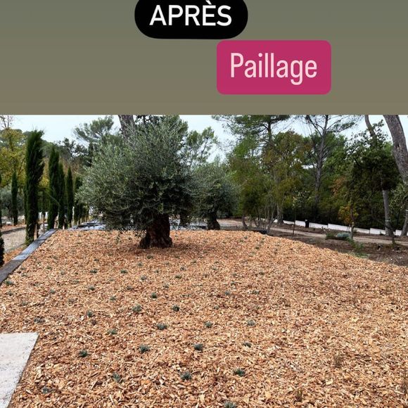 Avant/après de la nouvelle maison de Karine Le Marchand.