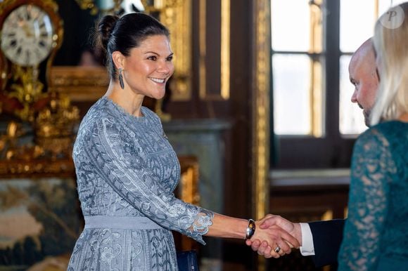 Annonce du nom du quatrième enfant de la princesse Sofia et du prince Carl Philip, Ines Silvia Marie Lilian, lors d'une réunion extraordinaire du Conseil d'État au Palais royal de Stockholm, Suède le 10 février 2025.