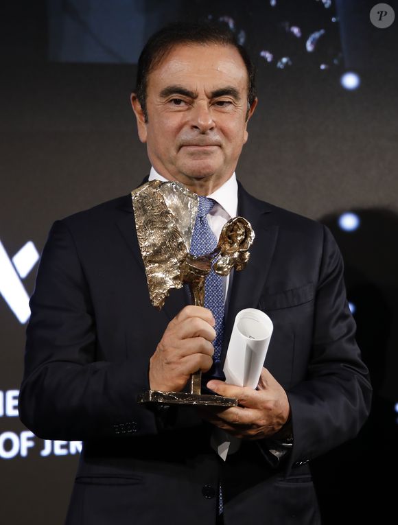 Pour rappel, l'ex-patron de Renault et Nissan a été arrêté au Japon en 2018, accusé d’avoir dissimulé une partie de sa rémunération et d’avoir utilisé des fonds de Nissan à des fins personnelles. 

Carlos Ghosn - Gala Scopus 2018 au Pavillon Gabriel à Paris le 15 octobre 2018. © Marc Ausset-Lacroix/Bestimage
