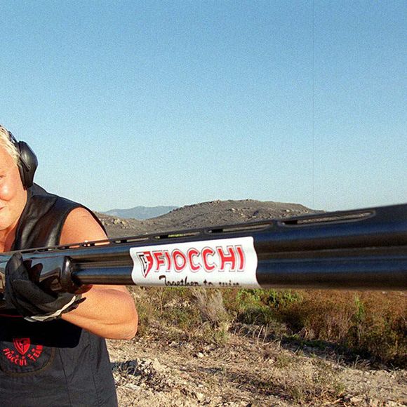 Muriel Robin en Corse dans les années 2000. ©Bestimage