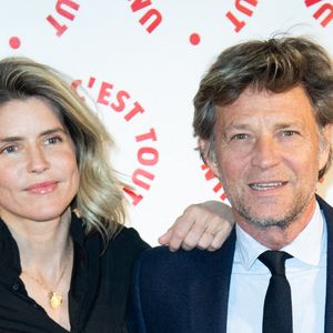 Alice Taglioni et Laurent Delahousse au dîner de gala Un Rien C'est Tout au Musée de l'Armee à Paris, France, le 07 mars 2024. Photo par Aurore Marechal/ABACAPRESS.COM