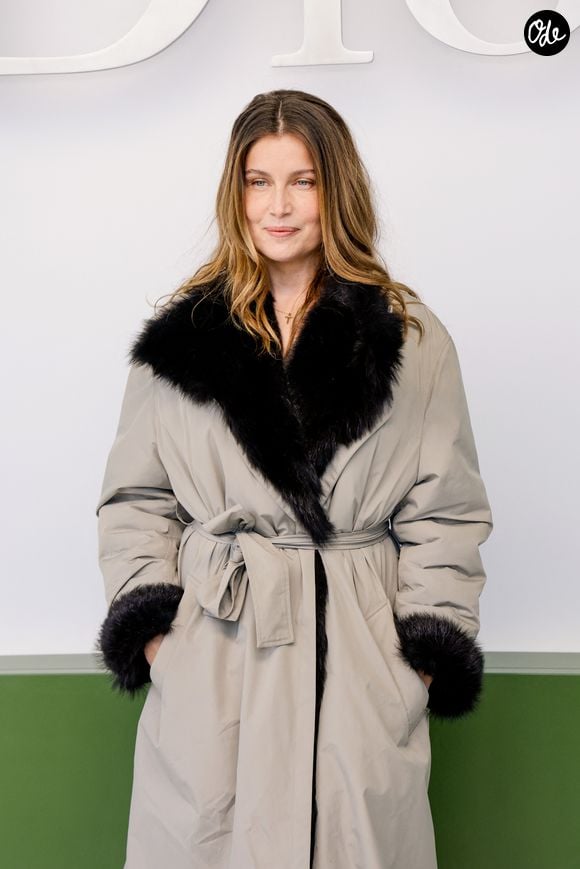Laetitia Casta au photocall du défilé Christian Dior Collection Femme Prêt-à-Porter Automne/Hiver 2026-2027 lors de la Fashion Week de Paris, le 3 mars 2026. 

© Olivier Borde/Bestimage