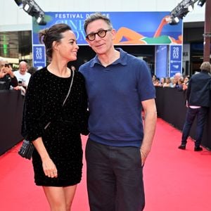 Bérénice Bejo et son mari Michel Hazanavicius durant la soirée de clôture au Pathé Gare Sud lors de la 8ème édition du Festival Cinéroman à Nice, le 3 octobre 2026. © Bruno Bebert - Dominique Jacovides / Bestimage