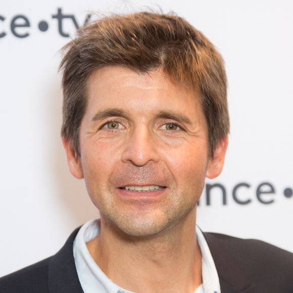 Thomas Sotto au photocall de la conférence de presse de rentrée de France Télévisions au Pavillon Gabriel, à Paris, le 24 août 2021.

Photo : MPP / Bestimage