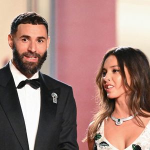 Karim Benzema et Lyna Khoudri assistent à la première de 13 Jours 13 Nuits à Cannes, France, le 23 mai 2025 dans le cadre du 78ème Festival de Cannes. Photo par Aurore Marechal/ABACAPRESS.COM