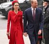 Car en deux ans, elle n'avait pas participé à cet évènement majeur de la couronne britannique : la journée du Commonwealth. 

Le prince William, prince de Galles, et Catherine (Kate) Middleton, princesse de Galles - La famille royale britannique célèbre le 76ème Commonwealth Day à l'abbaye de Westminster à Londres, le 10 mars 2025.