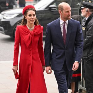 Car en deux ans, elle n'avait pas participé à cet évènement majeur de la couronne britannique : la journée du Commonwealth. 

Le prince William, prince de Galles, et Catherine (Kate) Middleton, princesse de Galles - La famille royale britannique célèbre le 76ème Commonwealth Day à l'abbaye de Westminster à Londres, le 10 mars 2025.
