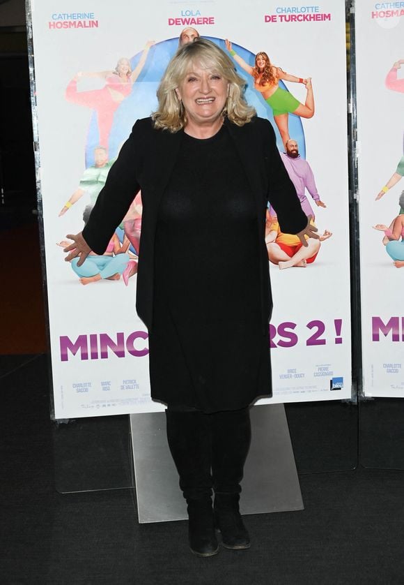 Charlotte de Turckheim - Avant-première du film "Mince Alors 2 La rechute" au cinéma UGC Ciné Cité Les Halles à Paris le 9 décembre 2021. © Coadic Guirec/Bestimage