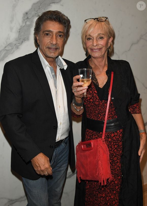 Exclusif - Frédéric François et sa femme Monique - Frédéric François fête ses 50 ans de carrière avec un concert au Grand Rex à Paris et une tournée en France le 12 octobre 2019
© Guirec Coadic / Bestimage