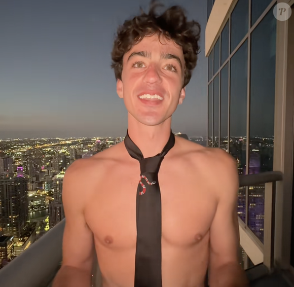 Capture d'écran Tiktok de Ben Bader.