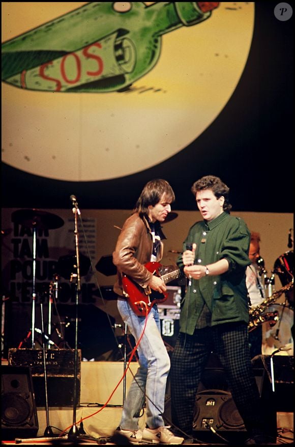 Daniel Balavoine et Jean-Jacques Goldman, Chanteurs sans frontières, 1985