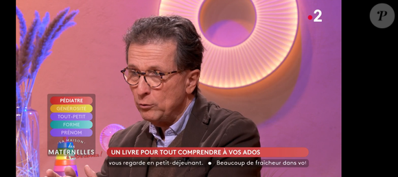 C'est un visage bien connu des téléspectateurs puisqu'il est chroniqueur dans "La maison des maternelles"

Le pédiatre et docteur Arnault Pfersdorff sur le plateau de "La maison des maternelles" sur France 2 le 7 février 2025.