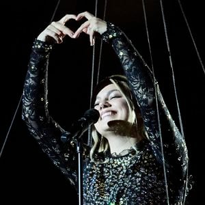 C'est dans ce studio que la jeune femme a enregistré une partie de ses albums.

Louane au Stade de France à la mi-temps du match du Tournoi des Six Nations opposant la France à l'Écosse, le 15 mars 2025. 

Photo : Cyril Moreau / Bestimage
