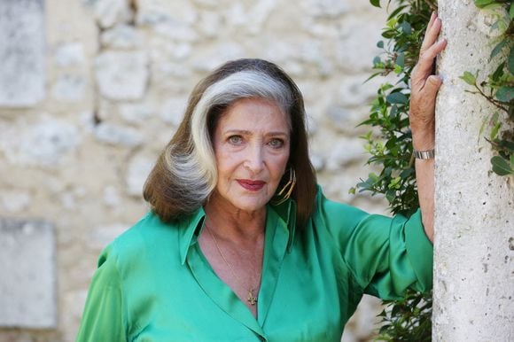 Françoise Fabian lors du Rose Photocall dans le cadre du 14ème Festival du Film d'Angoulême à Angoulême, en France, le 27 août 2021. Photo par Jerome Domine/ABACAPRESS.COM