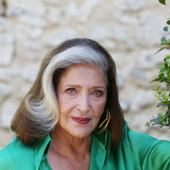 Françoise Fabian lors du Rose Photocall dans le cadre du 14ème Festival du Film d'Angoulême à Angoulême, en France, le 27 août 2021. Photo par Jerome Domine/ABACAPRESS.COM