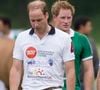 En revanche, le prince William refuse toute réconciliation avec son cadet, estimant que la confiance a été rompue. 

Le prince William et le prince Harry - Catherine Kate Middleton, la duchesse de Cambridge et son fils George encouragent le prince William et le prince Harry lors du match d'un polo à Windsor, le 15 juin 2014. AGENCE / BESTIMAGE