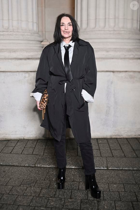 Béatrice Dalle lors du hotocall du Défilé de mode Saint Laurent Collection Homme Printemps-Été 2026 dans le cadre de la Fashion Week de Paris, France, le 27 janvier 2026.
 
© Olivier Borde / Bestimage