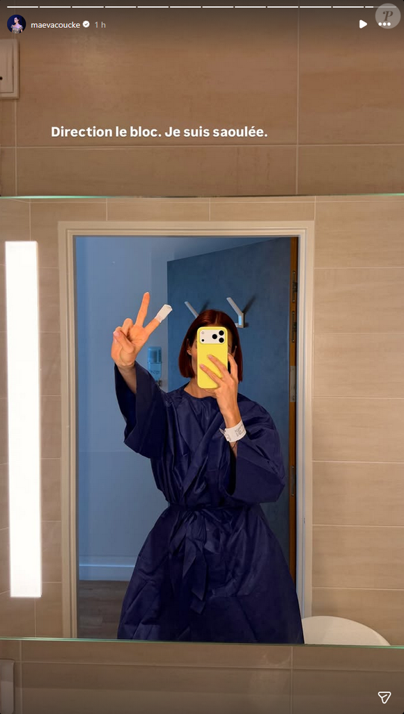 Maeva Coucke hospitalisée va subir une intervention chirurgicale - Dimanche 31 mai 2026 - Instagram
