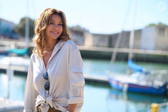 Ingrid Chauvin assiste au Demain Nous Appartient lors du 26ème Festival de la Fiction de La Rochelle le 14 septembre 2024 à La Rochelle, France. Photo par Franck Castel/ABACAPRESS.COM