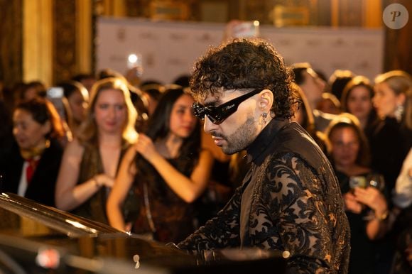 Exclusif - Sofiane Pamart joue de nouveau à l'aftershow de son concert à l'Opéra Garnier à Paris le 18 janvier 2026. © Jeremy Melloul / Bestimage