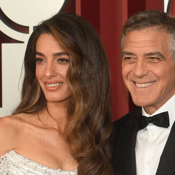 George et Amal Clooney lors de la 78ème édition des Tony Awards à New York, le 9 juin 2025 @Photo Press Service / BESTIMAGE