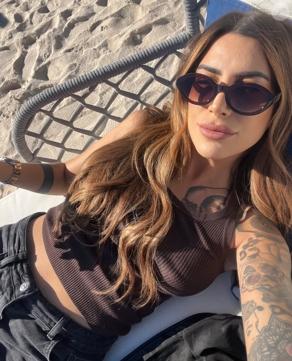 Marie de "Mariés au premier regard 2025" prend la pose sur Instagram, le 15 février
