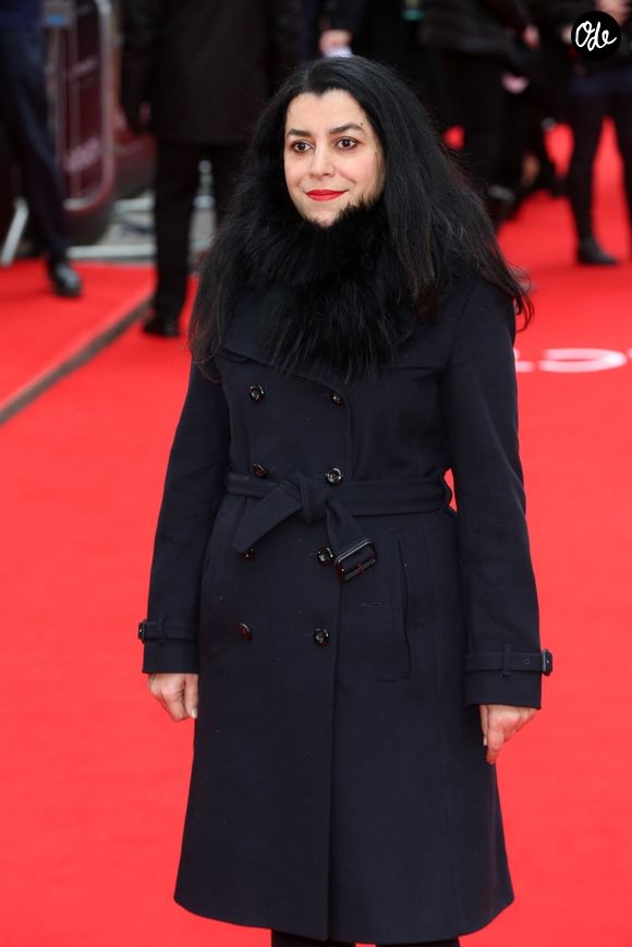 Marjane Satrapi - Les célébrités assistent à la première du film "Radioactive" à Londres, le 8 mars 2020. Ce film retrace le parcours professionnel des chercheurs Pierre et Marie Curie. Backgrid UK/ Bestimage