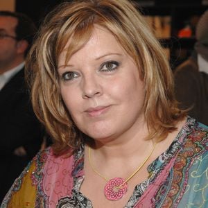 L'animatrice Laurence Boccolini assiste au Salon du Livre qui se tient à la Porte de Versailles à Paris, France, le 15 mars 2008. Photo by Nicolas Khayat/ABACAPRESS.COM