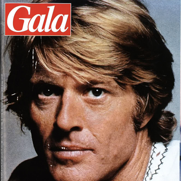 Robert Redford en couverture de "Gala", numéro du 20 septembre 2025.