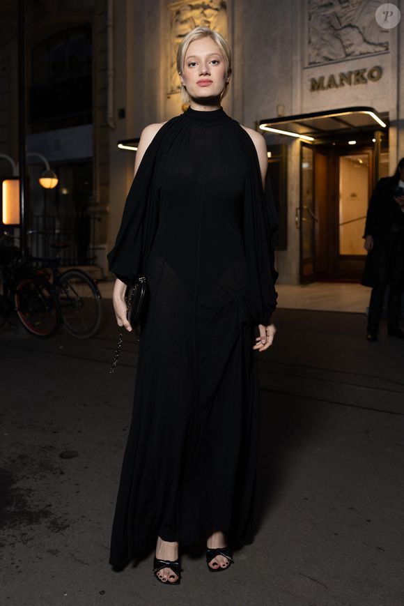 Nadia Tereszkiewicz au dîner du Cinéma du Madame Figaro au restaurant "Gigi" à Paris le 31 mars 2026. Crédit Julien Sarkissian/Bestimage