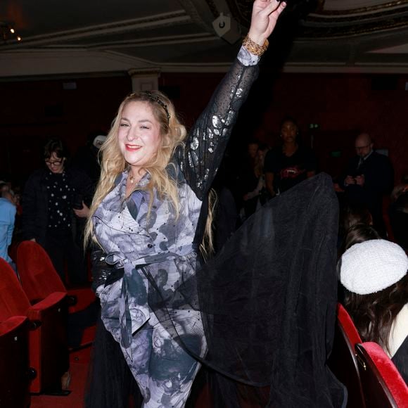Marilou Berry - Arrivées au défilé Julien Fournié Haute Couture printemps/été 2024 (PFW) à Paris le 23 janvier 2024. © Christophe Aubert via Bestimage