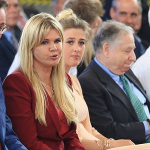 Corinna Schumacher, Gina Schumacher - Attribution du prix d'État de l'État de Rhénanie du Nord-Westphalie à Michael Schumacher à Motorworld à Cologne, Allemagne, le 20 juillet 2022.