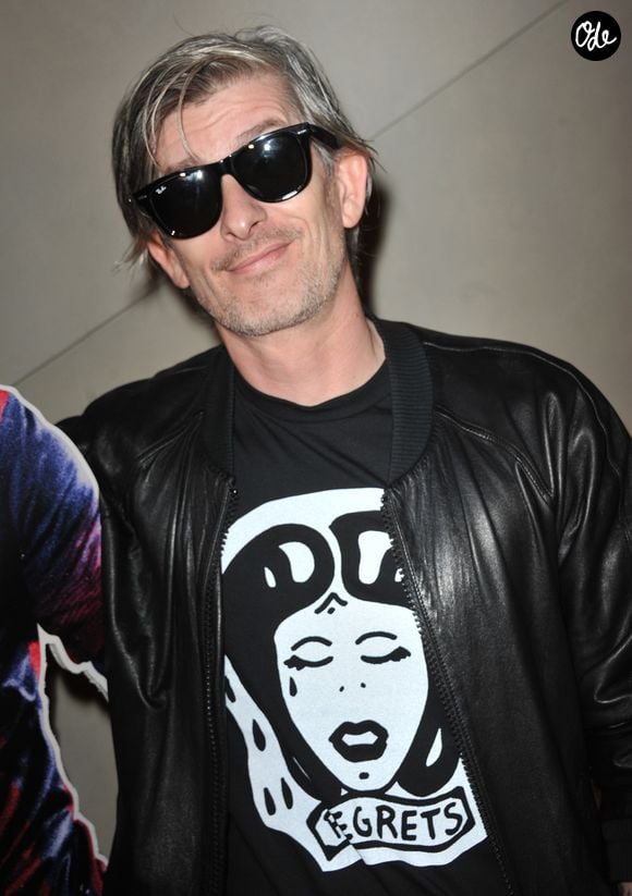 Kavinsky - Soiree pour la sortie du jeu "Fifa 14" a la Gaite Lyrique a Paris. Le 23 septembre 2013.

© Bestimage