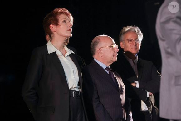 Natacha Polony, Bernard Cazeneuve - Grande soirée de soutien organisée par le comité de défense de Boualem Sansal au théatre Libre à Paris le 16 décembre 2024© Jack Tribeca / Bestimage