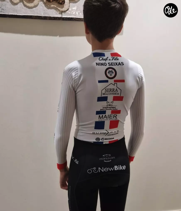 Nino, le frère de Paul Seixas roule déjà dans sa roue...