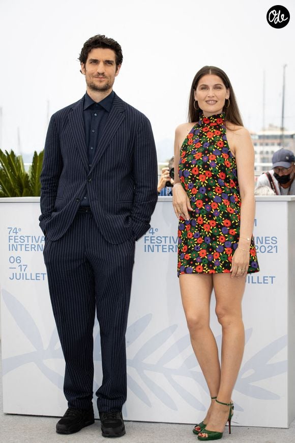 Laetitia Casta et Louis Garrel assistent à la séance photo du film « La Croisade » lors du 74e Festival de Cannes, le 12 juillet 2021 à Cannes, en France. Photo de ShootPix/ABACAPRESS.COM