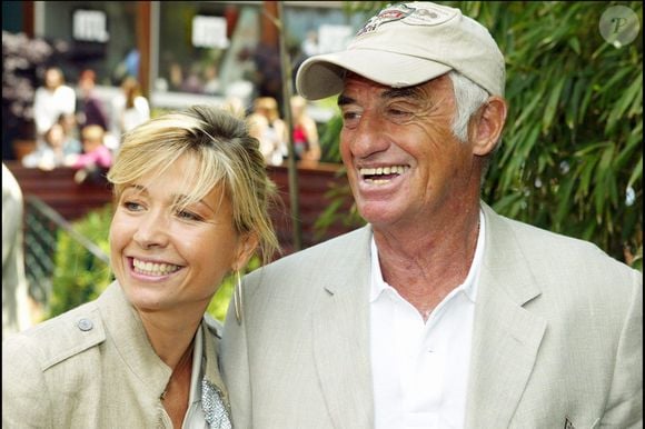 Jean-Paul Belmondo et Natty ont eu ensemble une petite Stella en 2003. L'acteur avait alors 70 ans...@Bestimage