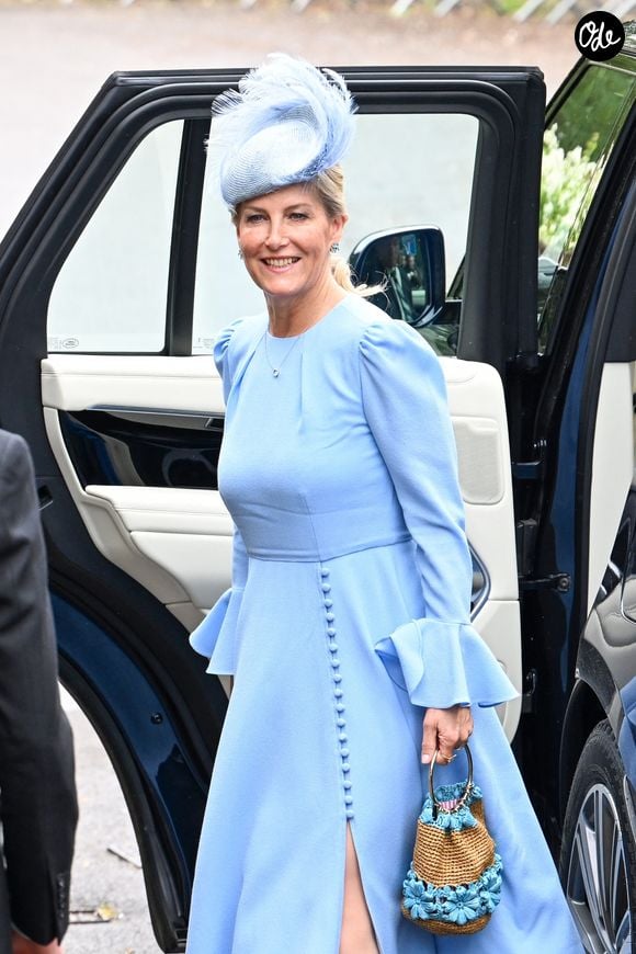 Sophie, Duchesse d'Edimbourg - Mariage royal de Peter Phillips et Harriet Sperling à l'église All Saints' Church de Kemble le 6 juin 2026. Photo : Backgrid UK/ Bestimage
