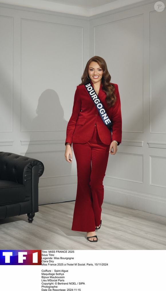 Clara Diry, Miss Bourgogne 2024 en route pour Miss France 2025.